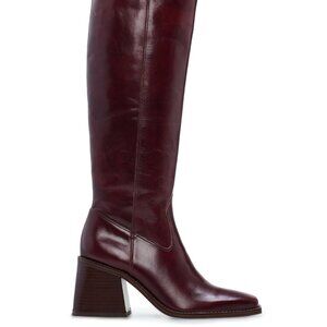 Vince Camuto Sangeti Tall Boots Women’s 11W wide calf Dark Mahogany